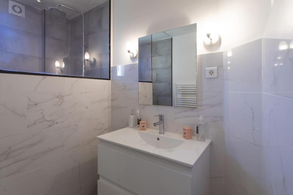 L1 Suite Auguste Valensin 10 Min A Pied Mer Clim&Wifi Nice Eksteriør billede